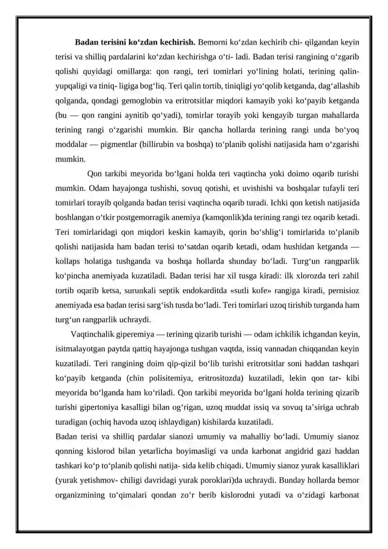 Teri limfa sezish, harakat qilish va skelet tizimini baxolash 2