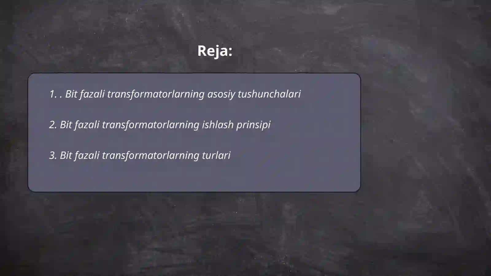 Bit fazali transformatorlar ularning parametrlari qollanishi soxalari 2