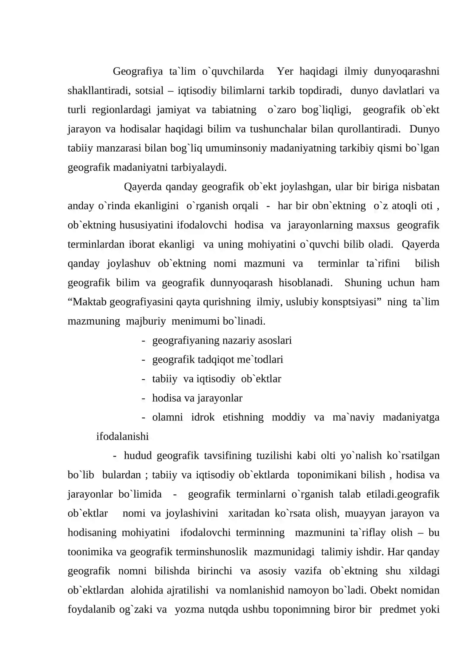 Geografiya ta`limida toponimika va geografik terminlar 2