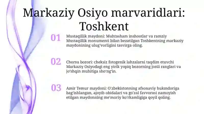 The Best Places To Take Pictures For Social Media In Uzbekistan 2