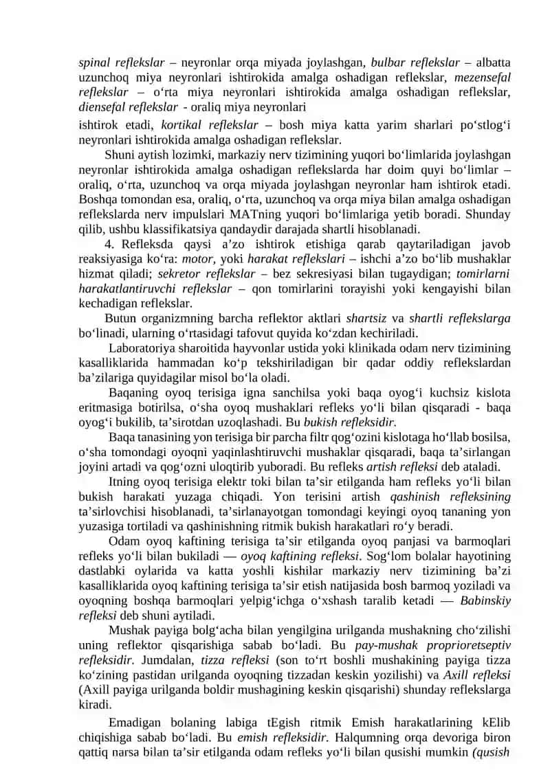 3-MA’RUZA. SHARTLI VA SHARTSIZ REFLEKSLAR HAMDA TASHQI VA ICHKI TORMOZLANISHINI BILISHI. KATTA YARIM SHARLAR PO’STLOG‘INING TAHLIL VA SINTEZ QILISH FAOLIYATI 2