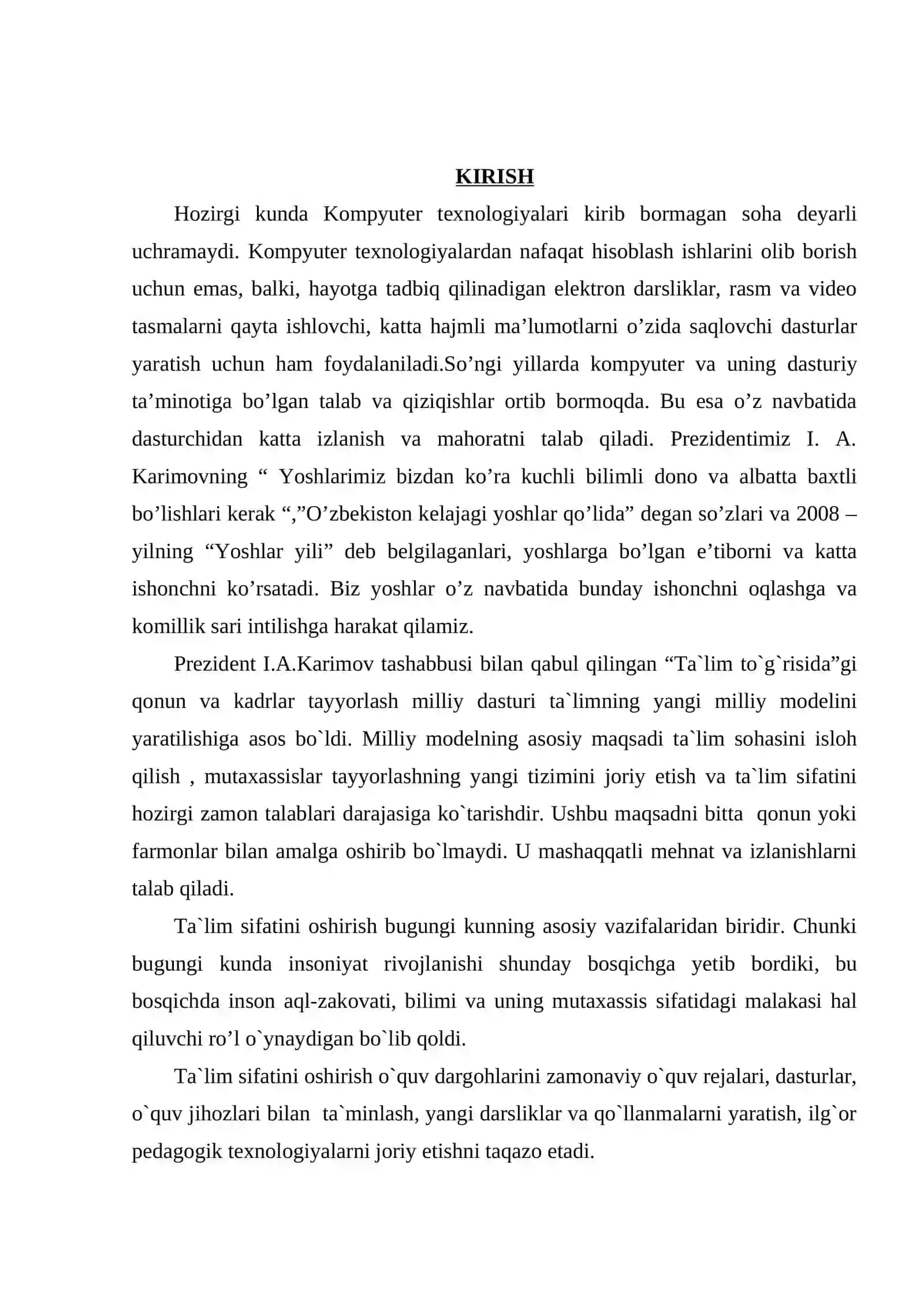 Akademik litseylarda MathCAD dasturi imkoniyatlaridan foydalanish 2