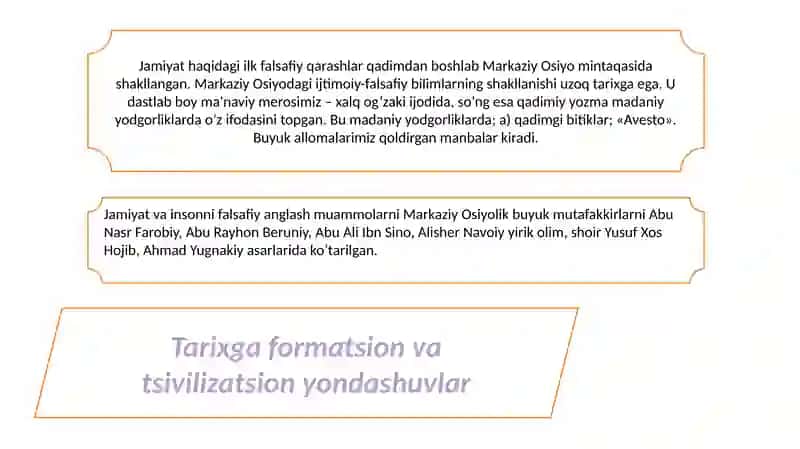 Jamiyat falsafasi va insonborlig'i 2