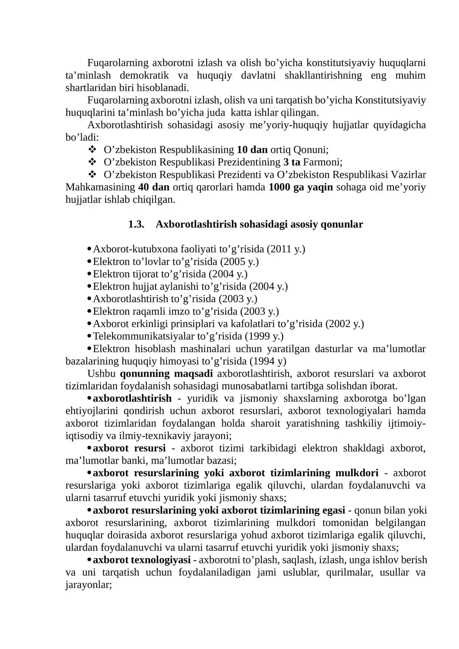 Informatika va axborot texnologiyalari faniga kirish 2