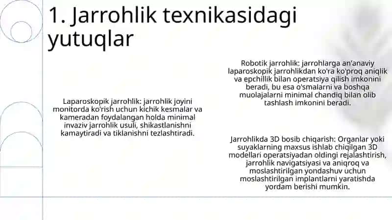 Zamonaviy Tibbiyot Texnologiyalari 2