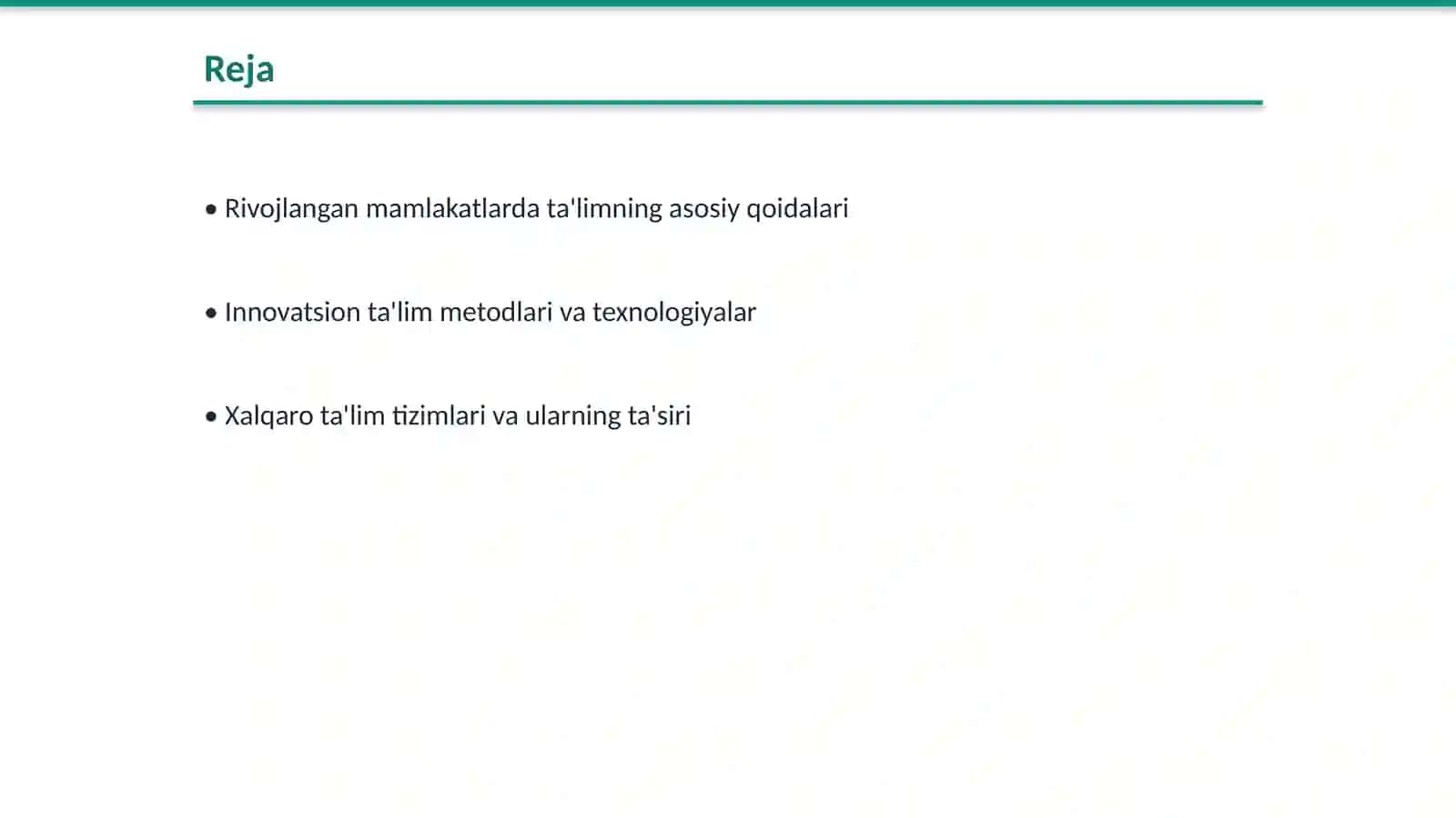 Rivojlangan horijiy mamlakatlarda talim tizmi 2