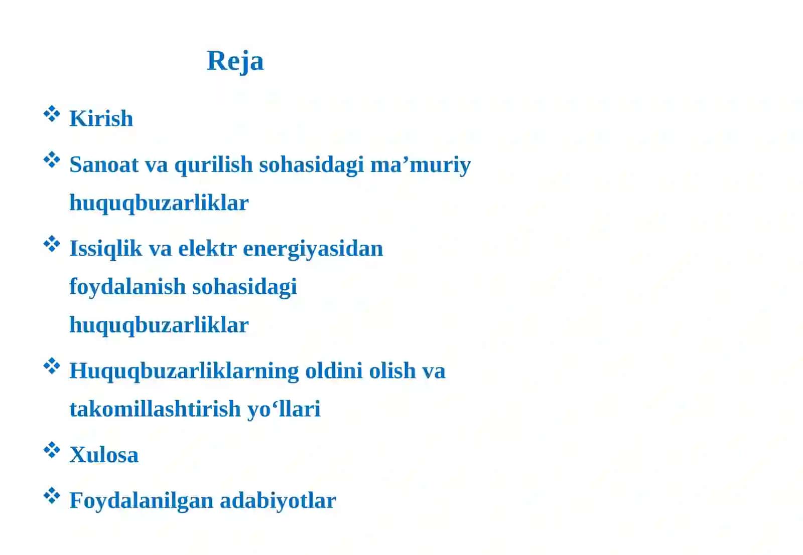 Sanoatdagi, qurilishdagi va issiqlik hamda elektr energiyasidan foydalanish sohasidag 2