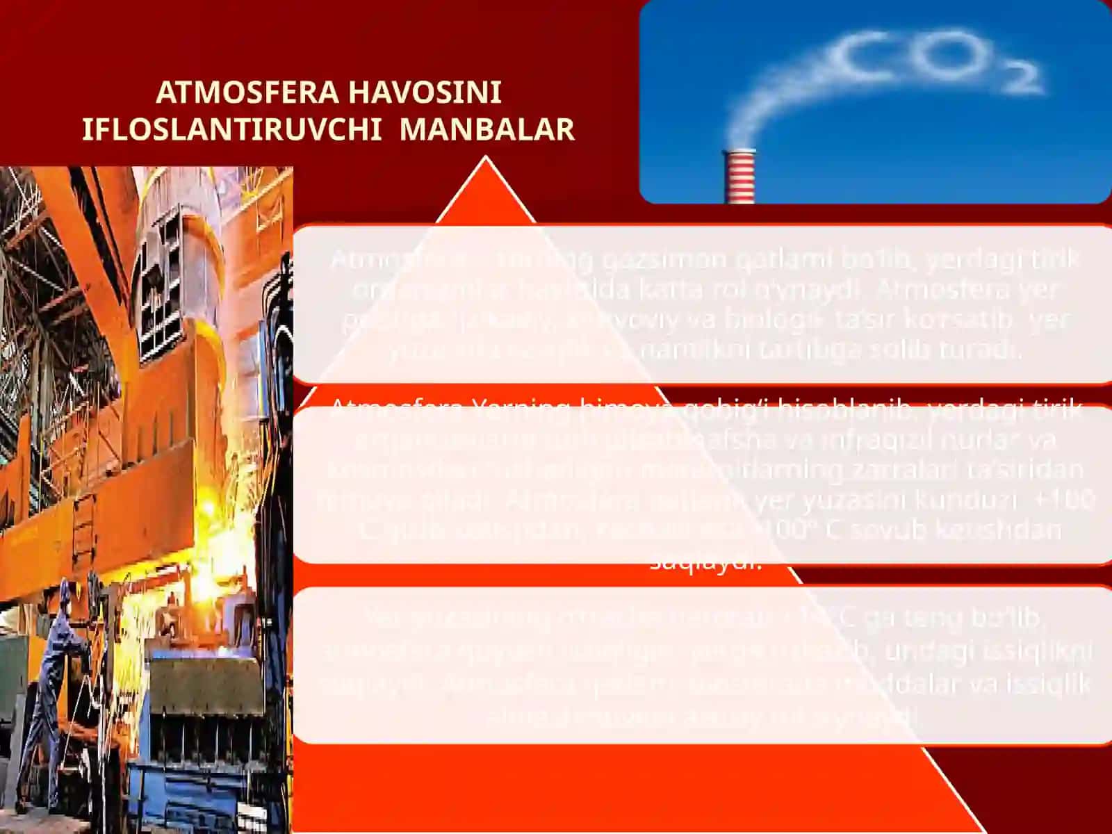 Atmosfera havosi ifloslanishi va muhofaza qilish yo‘llari 2