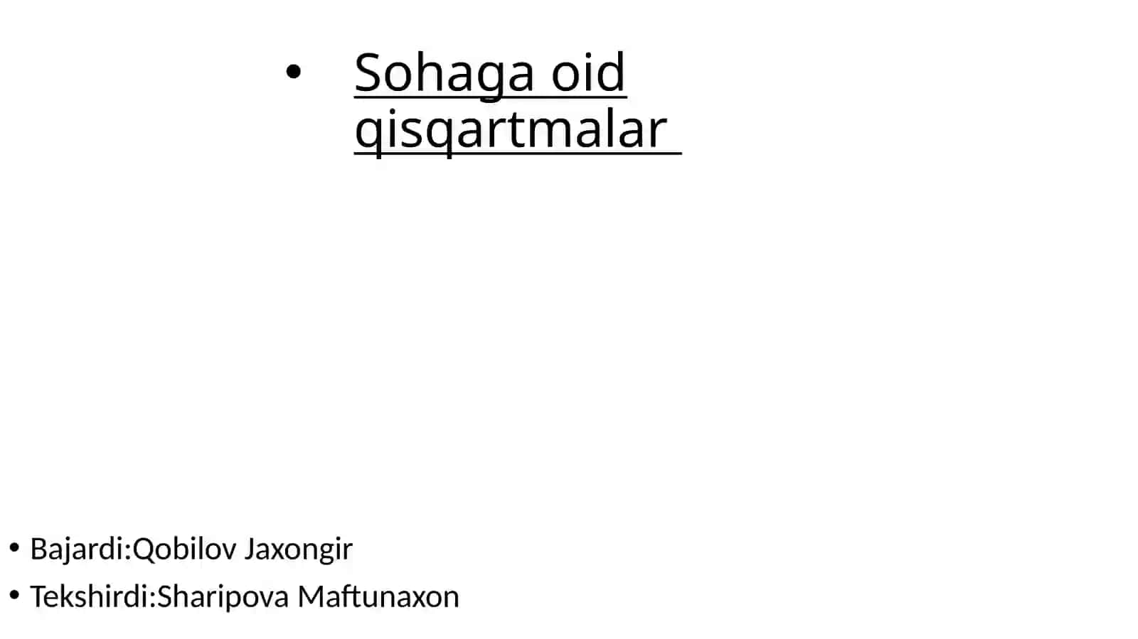 Oʻzbek tilini sohada qoʻllanilishi 2