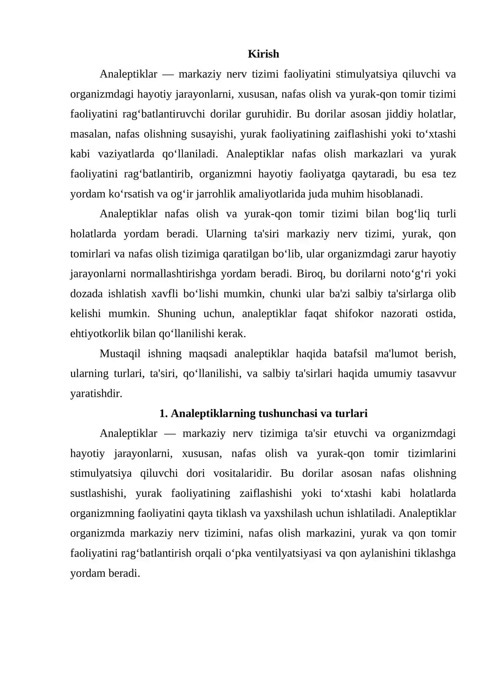 Analeptiklar 2