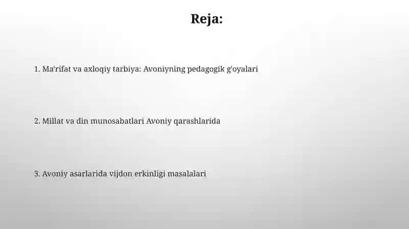 Abdullah Avloniy asarlaridan vijdon tarbiyasi masalalari 2