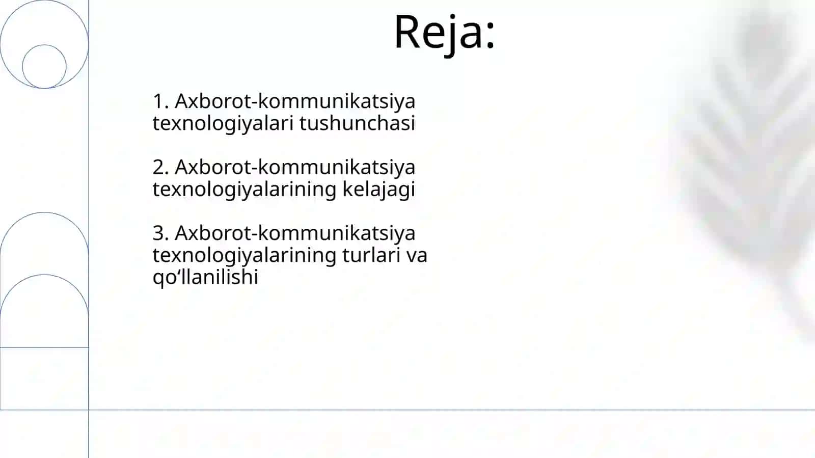 Axborot-kommunikatsiya texnologiyalari 2