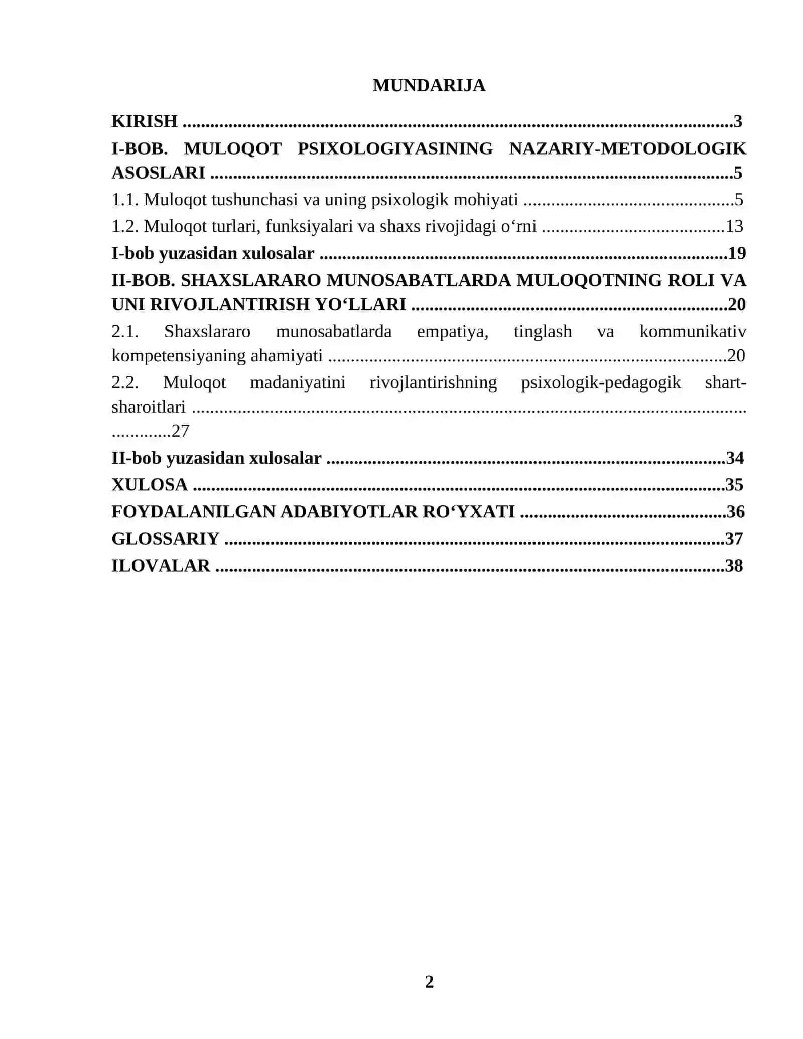 MULOQOT PSIXOLOGIYASI VA UNING SHAXSLARARO MUNOSABATLARDAGI ROLI 2
