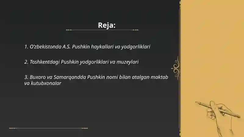 Oʻzbekistonda A.S. Pushkin 2