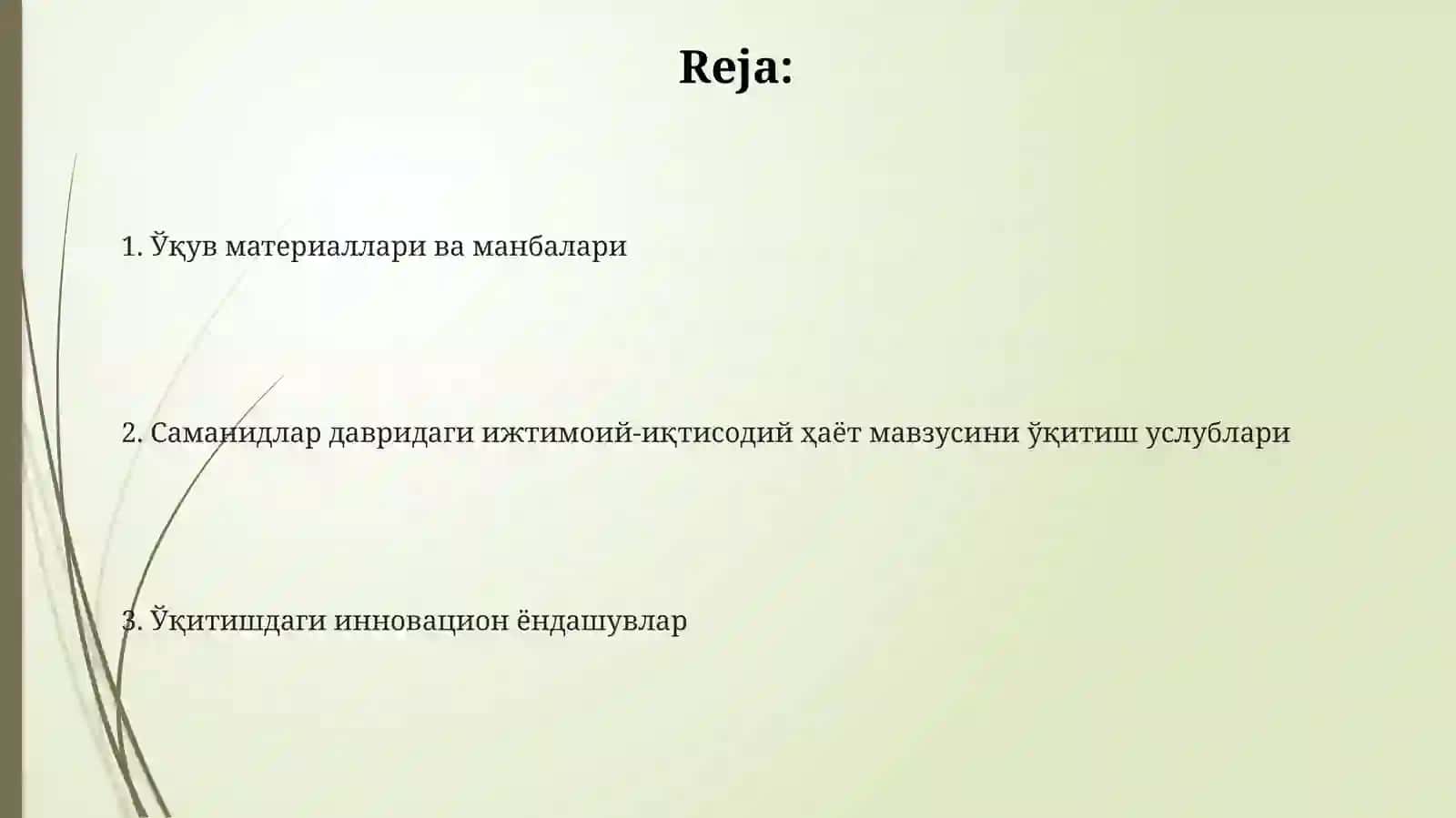 Samaniylar davrida ijtimoiy iqtisodiy hayot mavzusini òqitish usullari 2