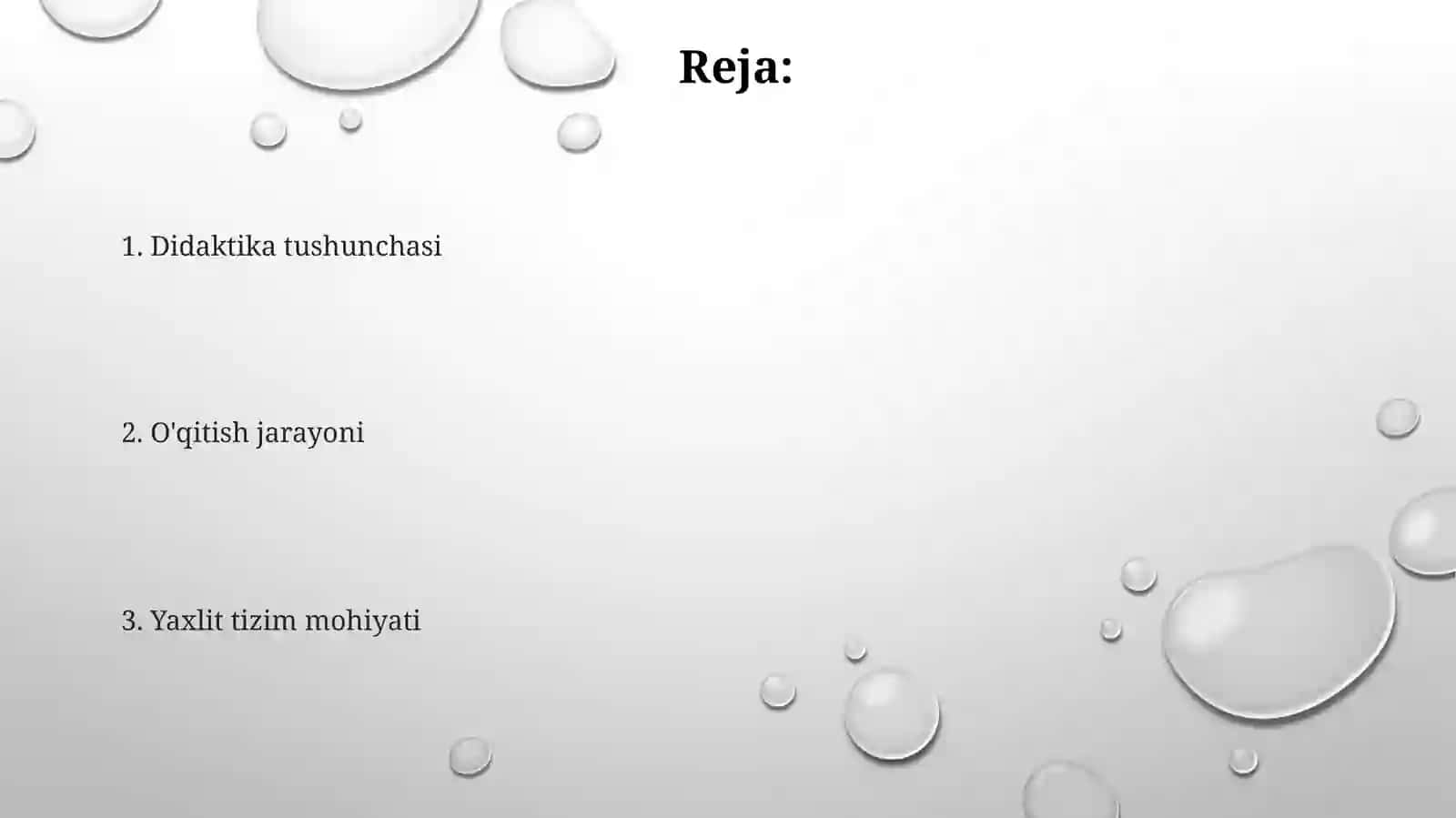 Didaktika-Pedagogik ta'lim nazariyasi o'qitish jarayoni yaxlit tizim sifatida 2