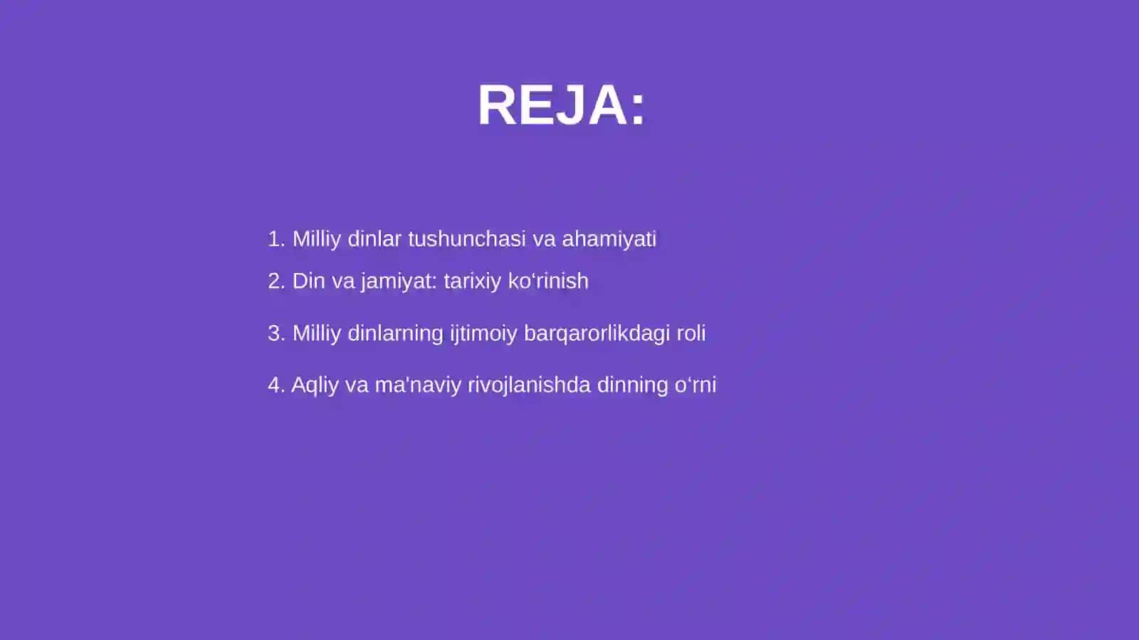 Milliy dinlarning ijtimoiy taraqqiyoyi va shaxs etiqodini taminlashdagi roli 2