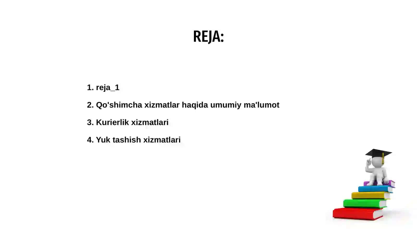 Qo'shimcha xizmatlar 2