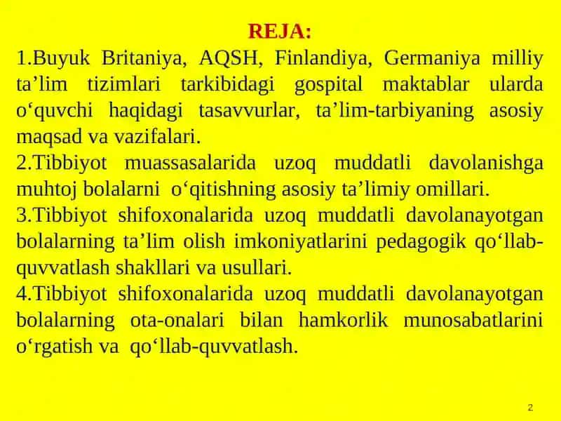 Intellektual nuqsonli bolalarga ta’lim tarbiya jarayonini tashkil etish 2