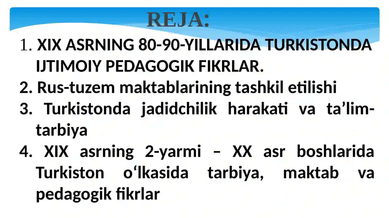 TURKISTONDA JADIDCHILIK HARAKATI VA TA’LIM-TARBIYA 2