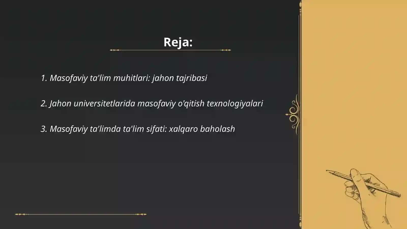 Masofaviy ta'limda jahon ta'lim tizimlarini tahlil qilish 2