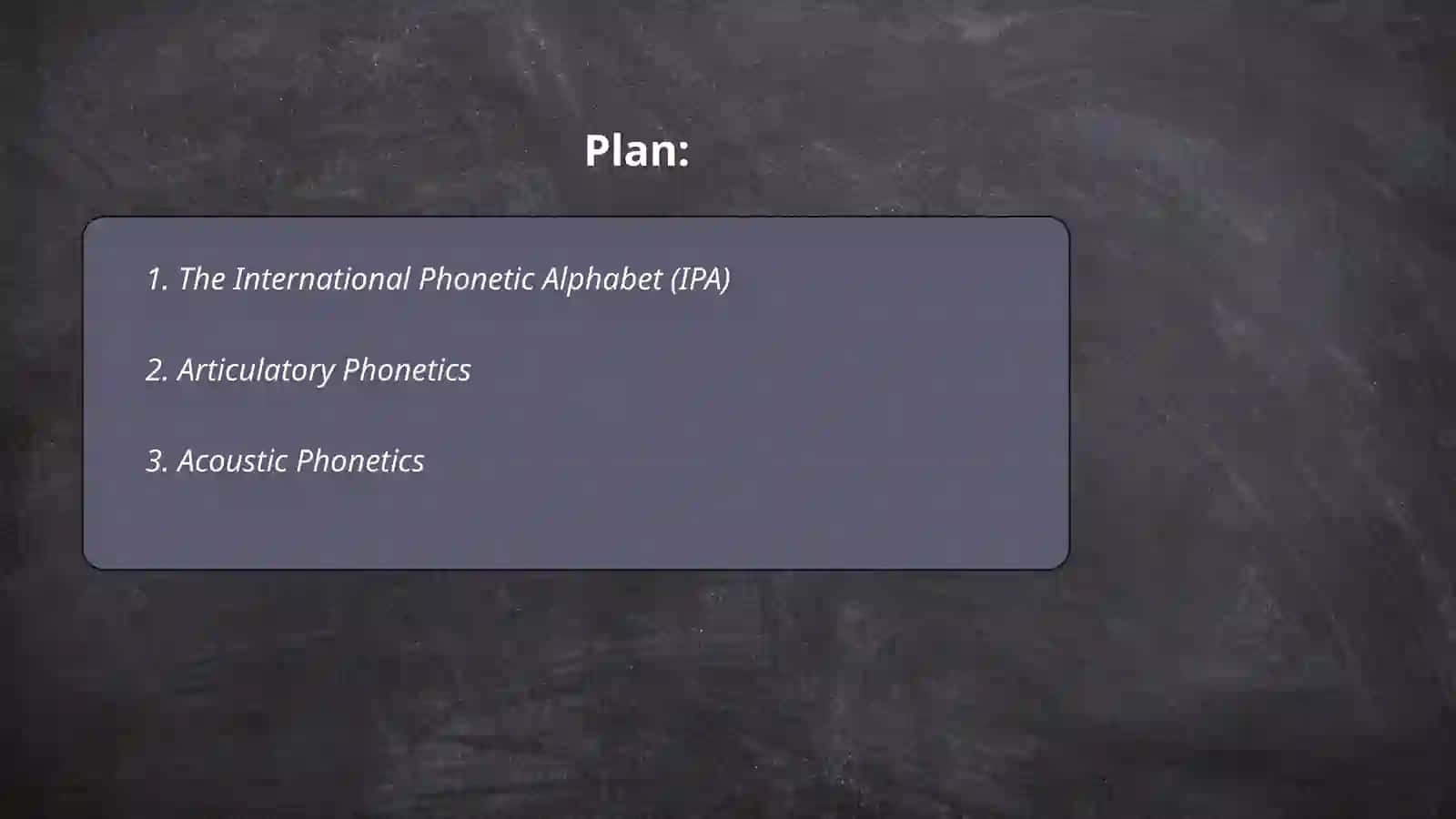 English Phonetics 2