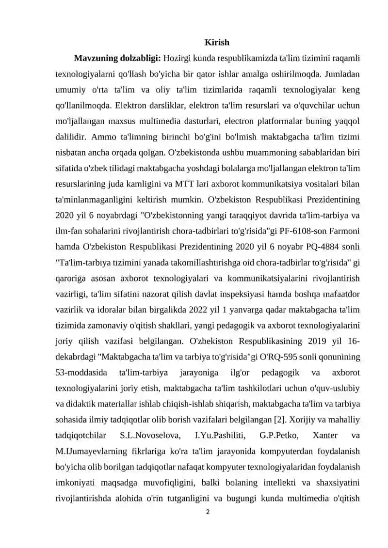 Taʼlim texnalogiyasi muammolarni tadqiq etuvchi muammolar 2