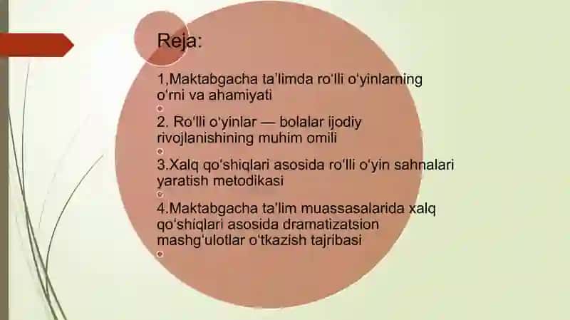 Roʻlli oʻyinlarda xalq qoʻshiqlar asosida koʻrinishlar yaratish 2