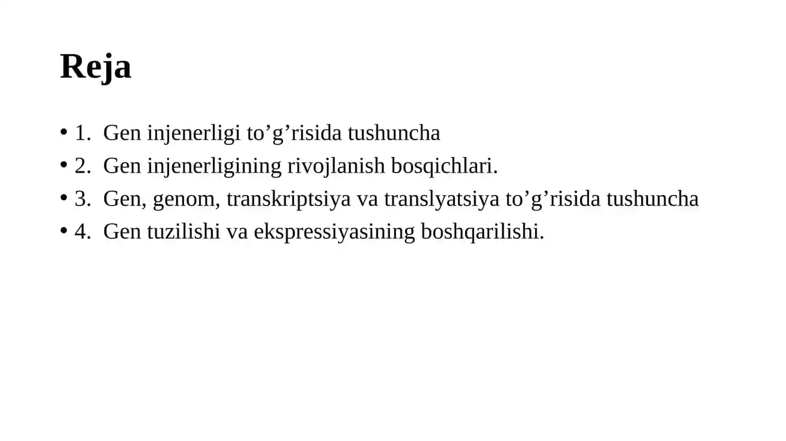 O’simlik gen muhandisligi 2