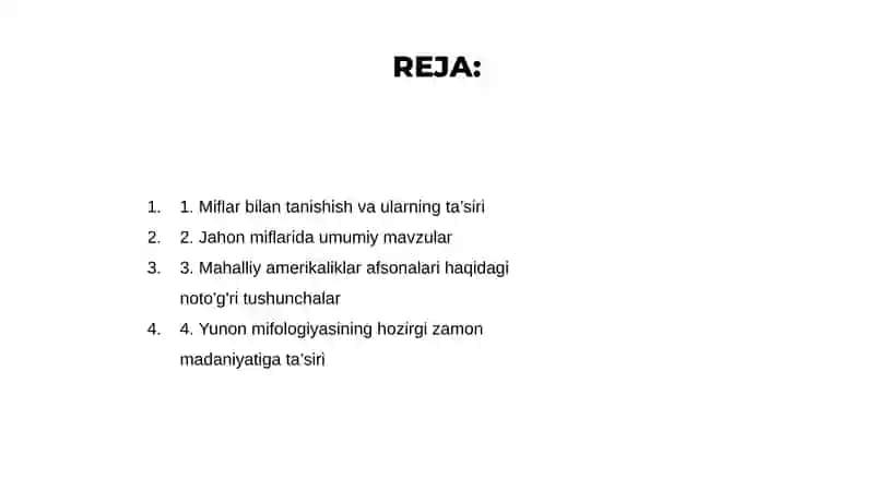 Dunyo xalqlari miflari 2