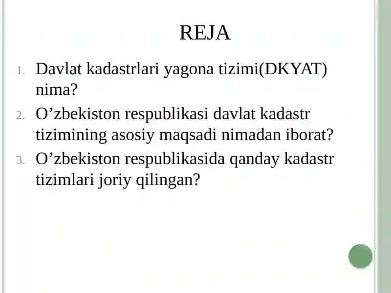 Davlatkadastrlariyagonatizimi 2