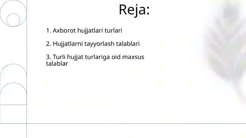 Ko'rgazmali hujjatlar 2