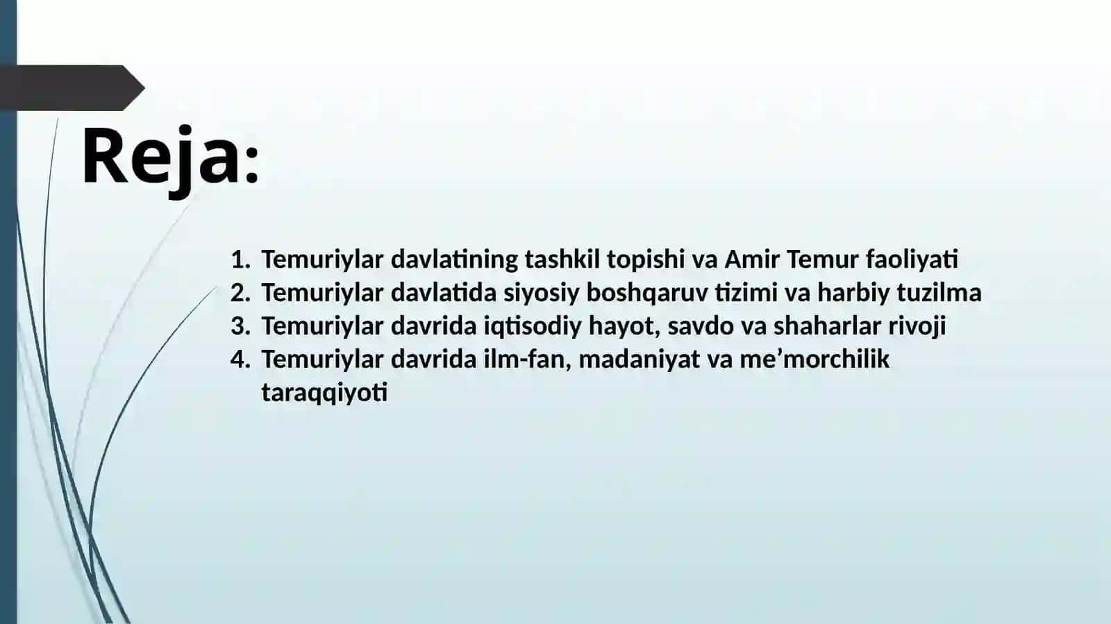 Temuriylar davlati 2