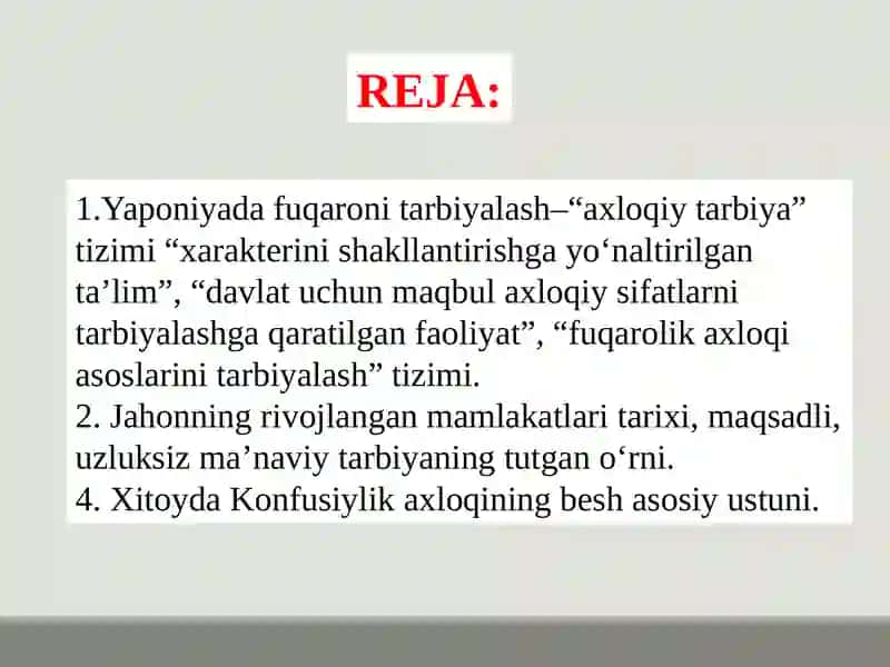 Tarbiya jarayonini samaradorligini oshirishda ilg’or xorijiy tajribalar 2