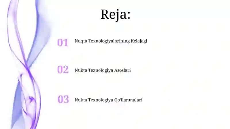 Pon tehnalogiyasi 2