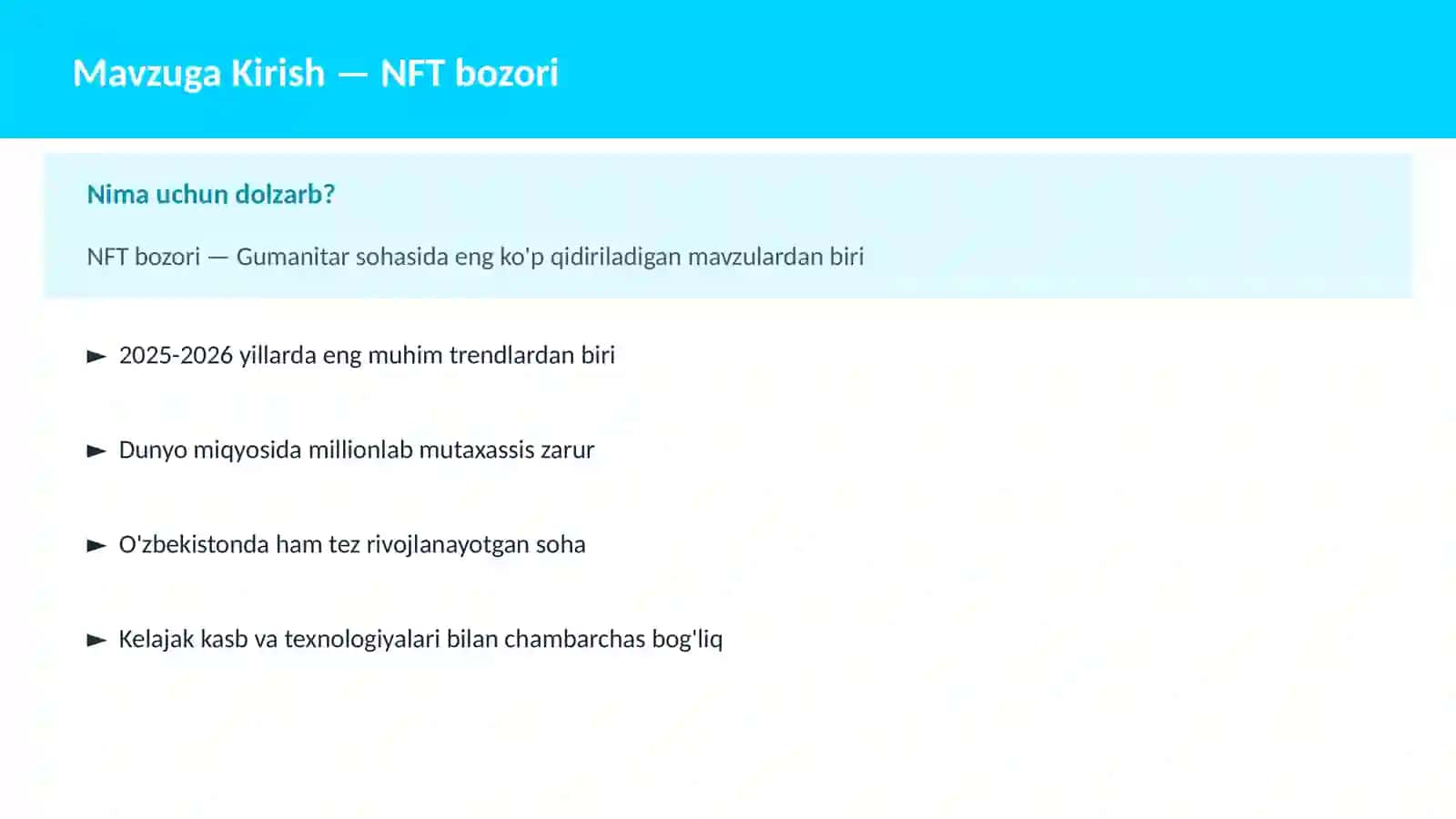 NFT bozori 2