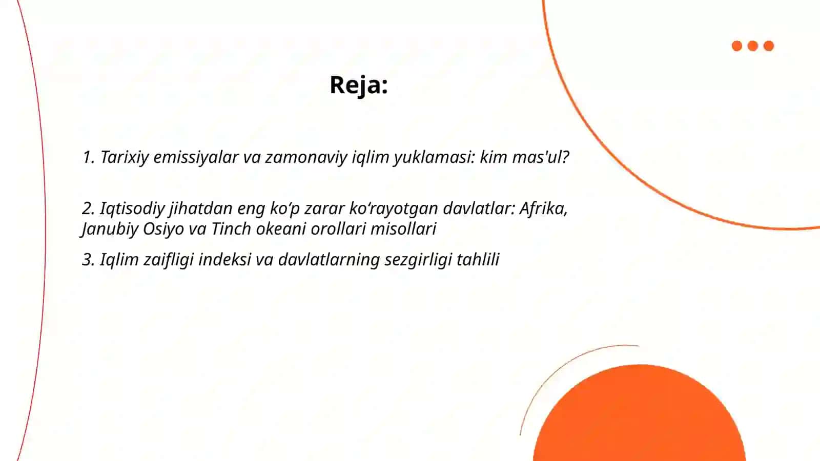 Iqlim ozgarishi kimga qimmatga tushyabdi 2