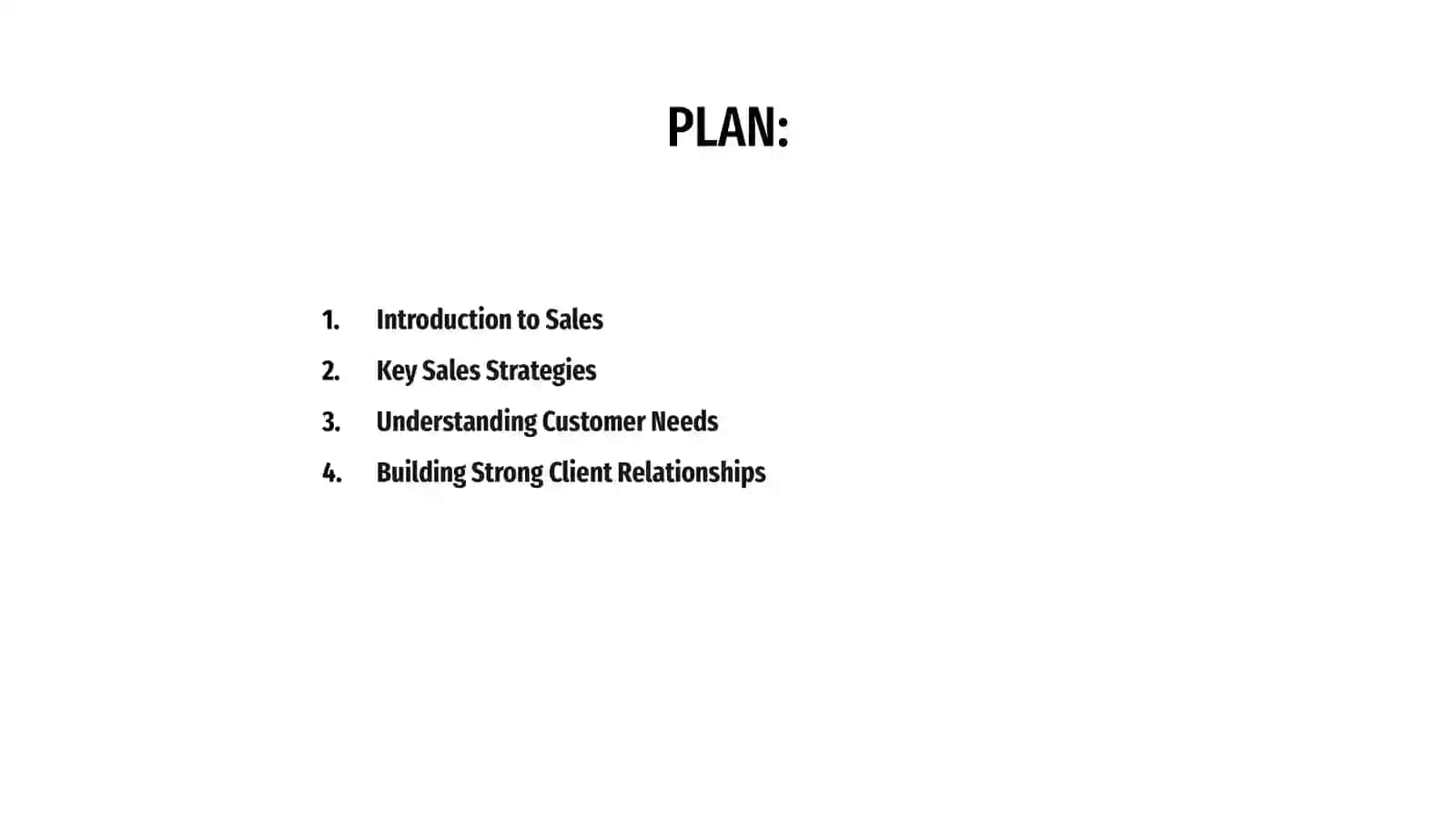 Key Sales Strategies 2