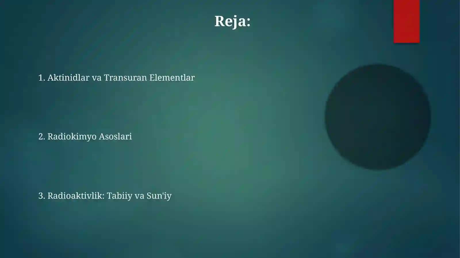 Aktinoidlar.Radiokimyo.Transuran.Tabiiyvasun'iyradiofaollik 2
