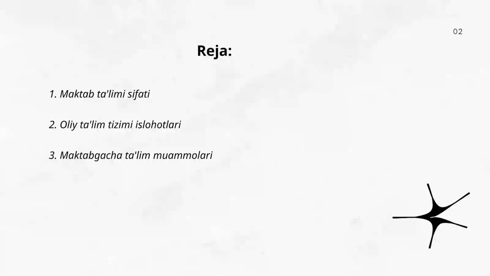 O‘zbekistonda ta'lim islohotlari yutuqlar va muammolar 2