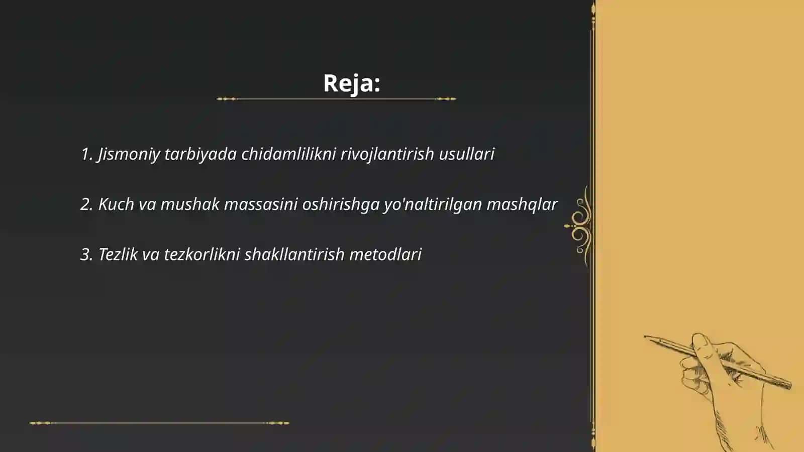 Jismoniy tarbiyada josmoniy qobiliyatlarni rivojpantirish 2