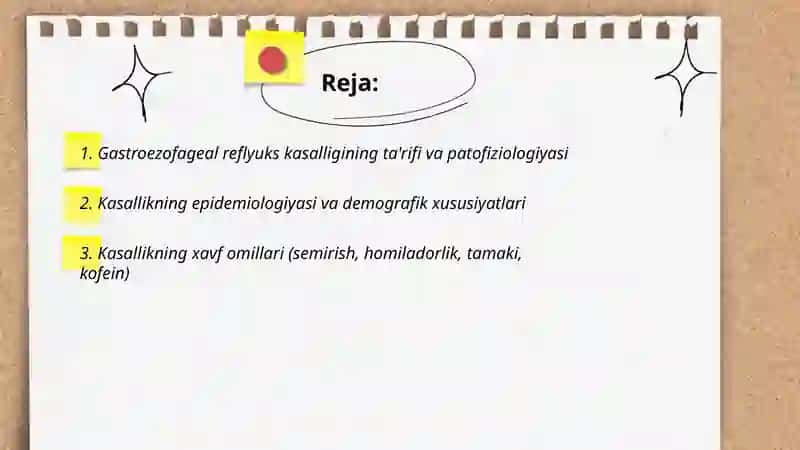 Gastroezofageal reflyuks kasalligi 2