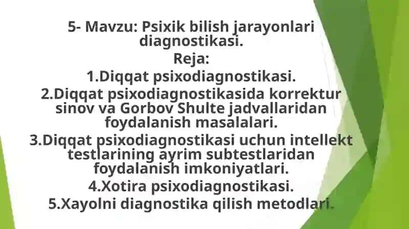 Psixodiagnostika 2