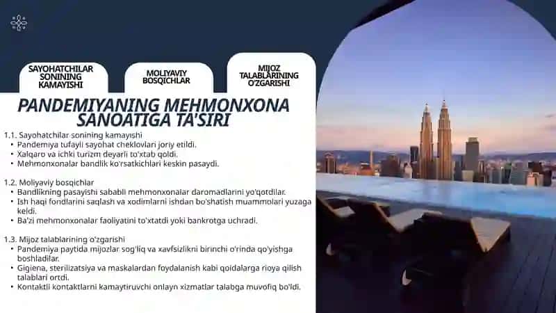 MEHMONXONA INDUSTRIYASIDA PANDEMIYA VA SANITARIYA XAVFSIZLIGi 2