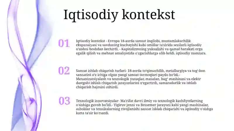 Xviii Asrda Yevropada Ishlab Chiqarish Turlari Va IlgʻOr Texnologiyalari 2