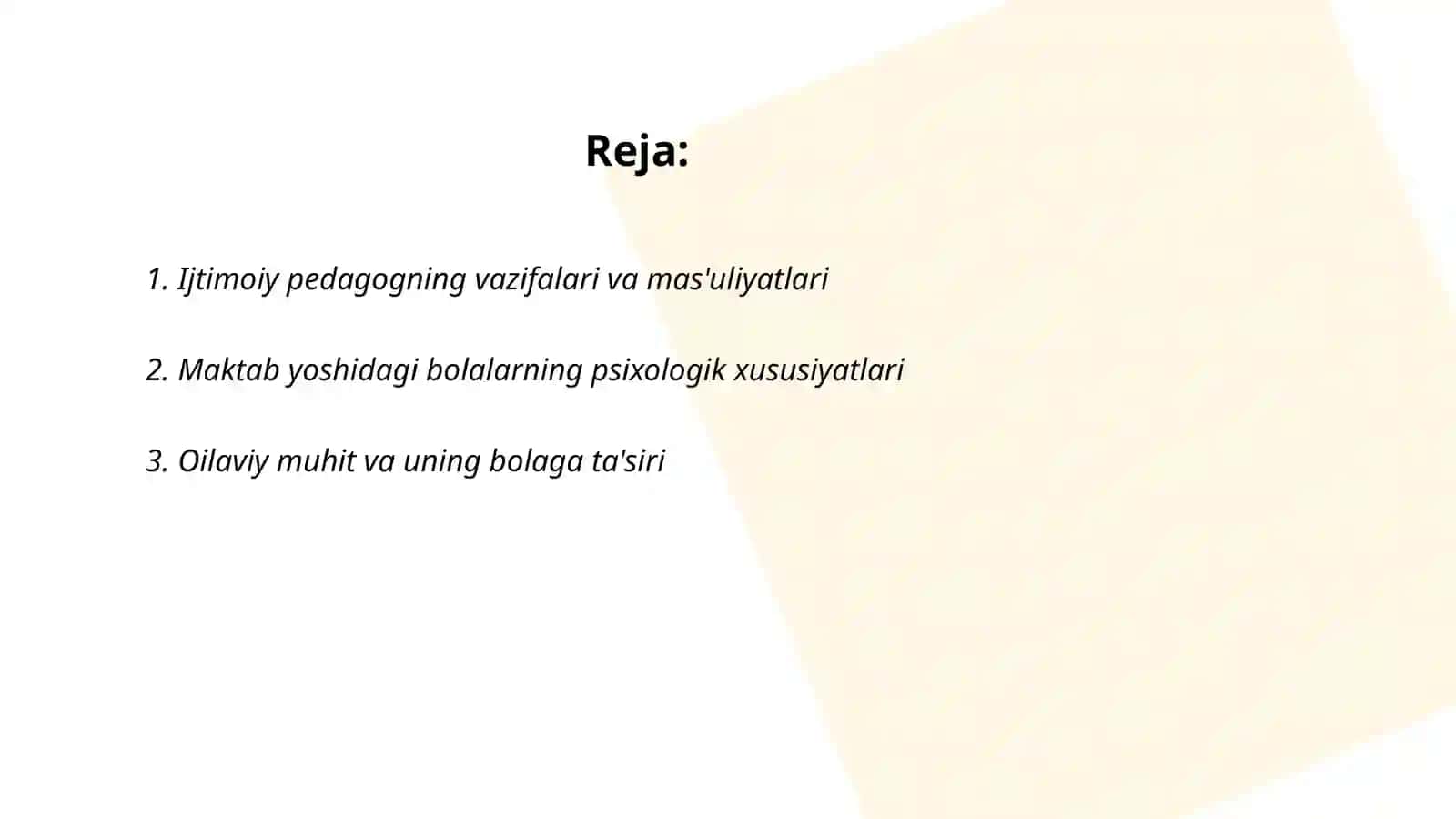 Ijtimoiy pedagogning maktab yoshidagi bolalar bilan olib boradigan faoliyati 2