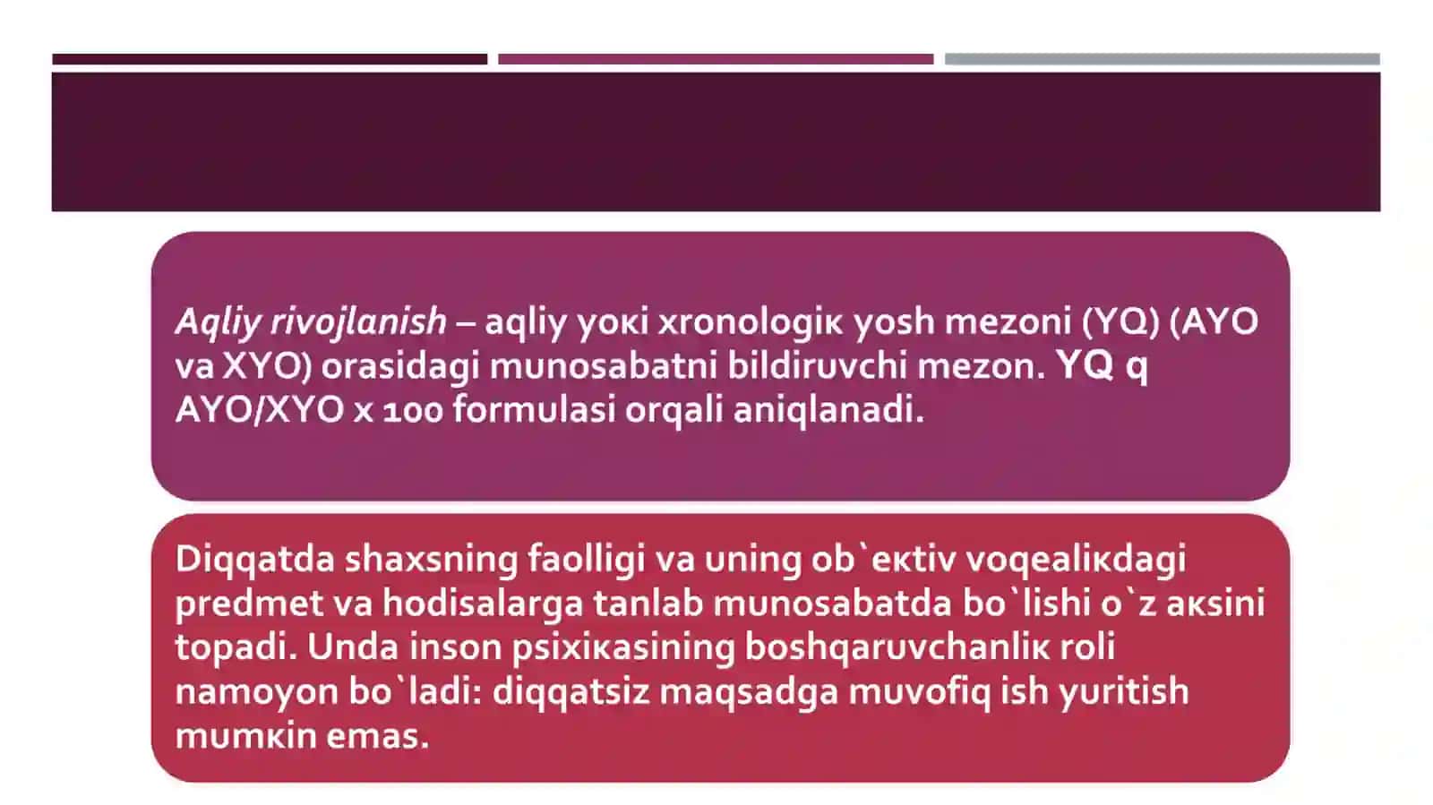 PSIXIK JARAYONLARI TADQIQ QILISHNING EKSPERIMENTAL (TAJRIBA) METODI 2