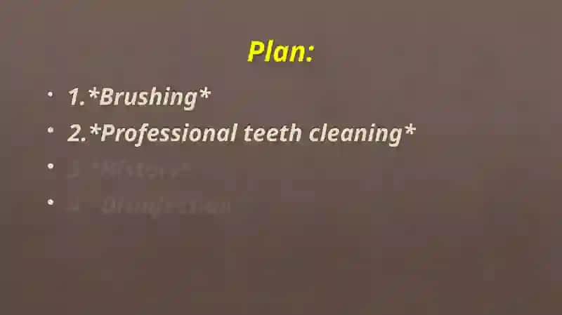 Tooth  cleaning 2