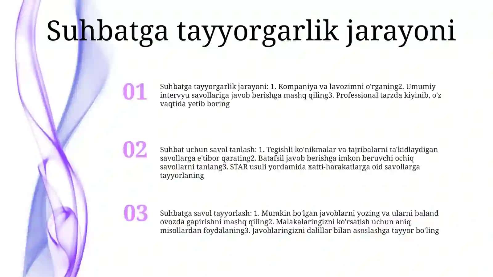 Intervyu Uchun Mavzu Tanlash Va Savol Tayyorlash 2