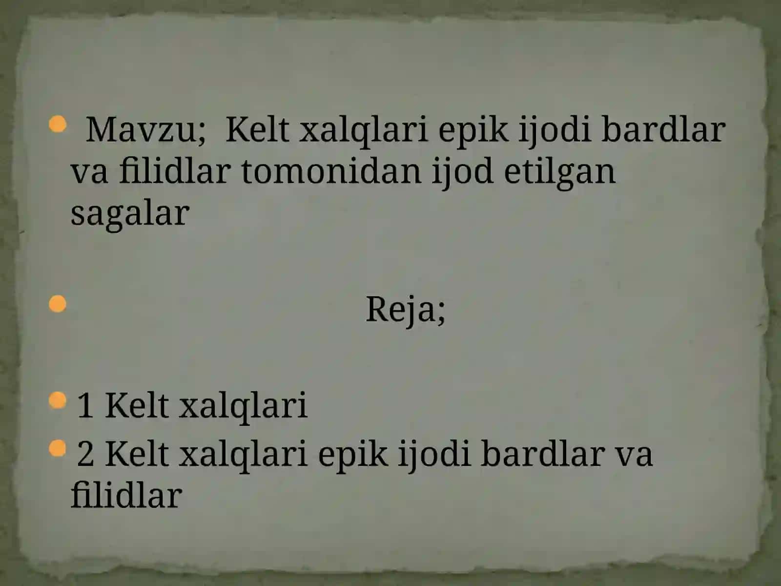 Adabiyot fanidan taqdimoti 2